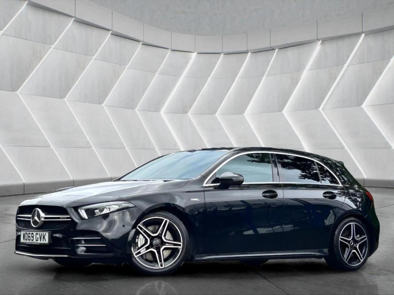 2020 Mercedes-Benz A Class 2.0 A35 Amg (executive) Spds Dct 4matic Euro 6 (s/s) 5dr in Black — image 1