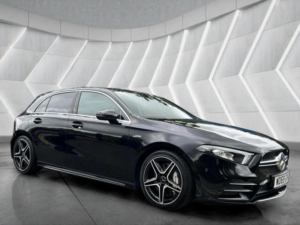 2020 Mercedes-Benz A Class 2.0 A35 Amg (executive) Spds Dct 4matic Euro 6 (s/s) 5dr in Black — image 3