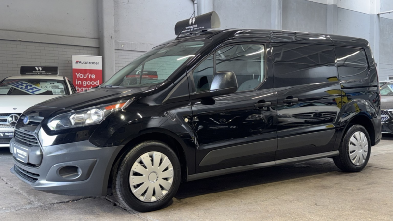 2018 Ford Transit Connect 1.5 Tdci 230 Crewcab Diesel Black 5dr Novat+1 Keeper+5 Seater+dab in Black — image 1