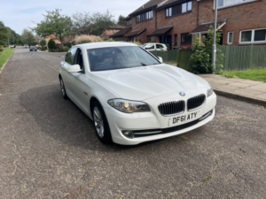 2012 BMW 5 Series 2.0 520d Efficient Dynamics in White — image 2