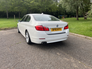2012 BMW 5 Series 2.0 520d Efficient Dynamics in White — image 3