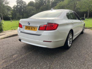 2012 BMW 5 Series 2.0 520d Efficient Dynamics in White — image 4