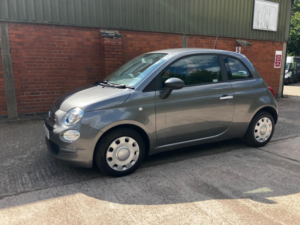 2016 Fiat 500 1.2 Pop Euro 6 (s/s) 3dr in Grey — image 2