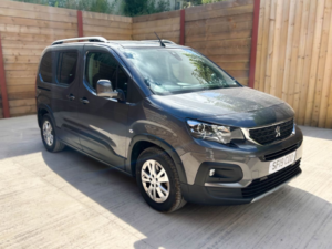 2019 Peugeot Rifter 5 SEAT Auto Wheelchair Accessible Disabled Access Vehicle Wav in Grey — image 5