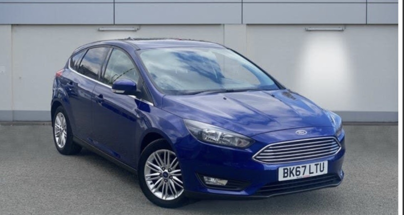 2017 Ford Focus 1.5 Tdci Zetec Edition Hatchback 5dr Diesel Manual Euro 6 Ss 120 Ps in Blue — image 1