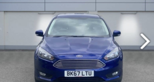 2017 Ford Focus 1.5 Tdci Zetec Edition Hatchback 5dr Diesel Manual Euro 6 Ss 120 Ps in Blue — image 5