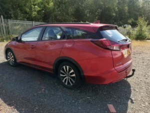 2017 Honda Civic 1.6 I-Dtec Se Plus in Red — image 2