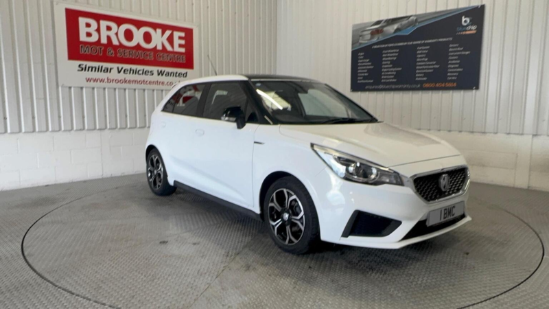 2018 MG Mg3 1.5 Vti-Tech Excite Euro 6 (s/s) 5dr in White — image 1