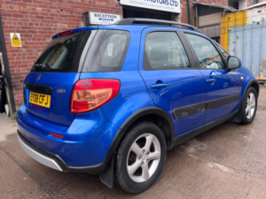 2008 Suzuki Sx4 1.6 16v Glx Auto Euro 4 5dr in Blue — image 2