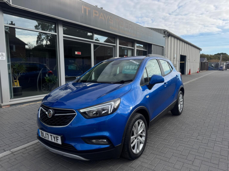 2017 Vauxhall Mokka X 1.4i Turbo Active Auto Euro 6 5dr in Blue — image 1