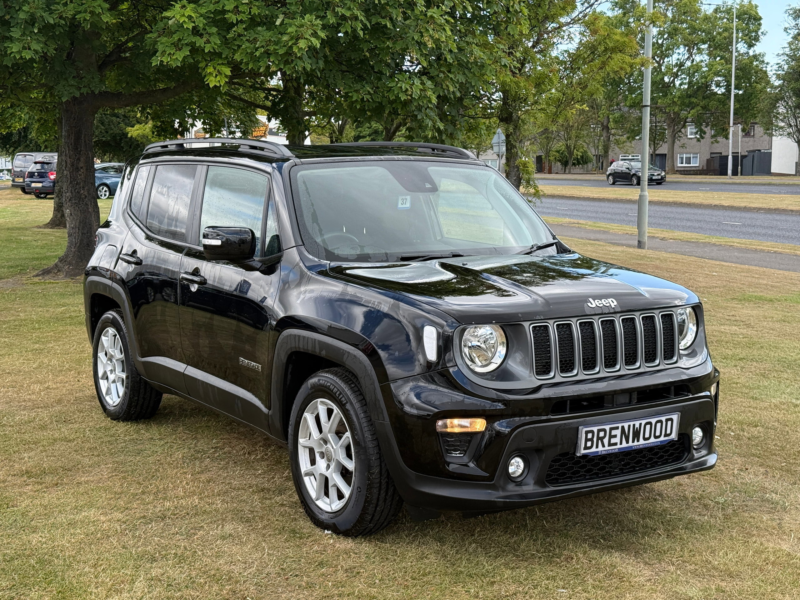 2023 Jeep Renegade 1.5 T4 E-Hybrid Mhev Limited SUV 5dr Petrol Hybrid Dct Euro 6 (s/s) (130 Ps) in Black — image 1