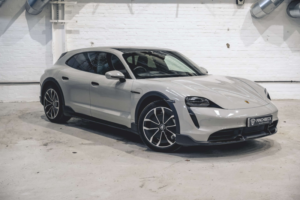 2022 Porsche Taycan Turbo Cross Turismo 4WD in Grey — image 2