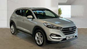 2018 Hyundai Tucson 1.7 Crdi Blue Drive Sport Edition Dct Euro 6 (s/s) 5dr in Silver — image 2