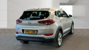 2018 Hyundai Tucson 1.7 Crdi Blue Drive Sport Edition Dct Euro 6 (s/s) 5dr in Silver — image 4