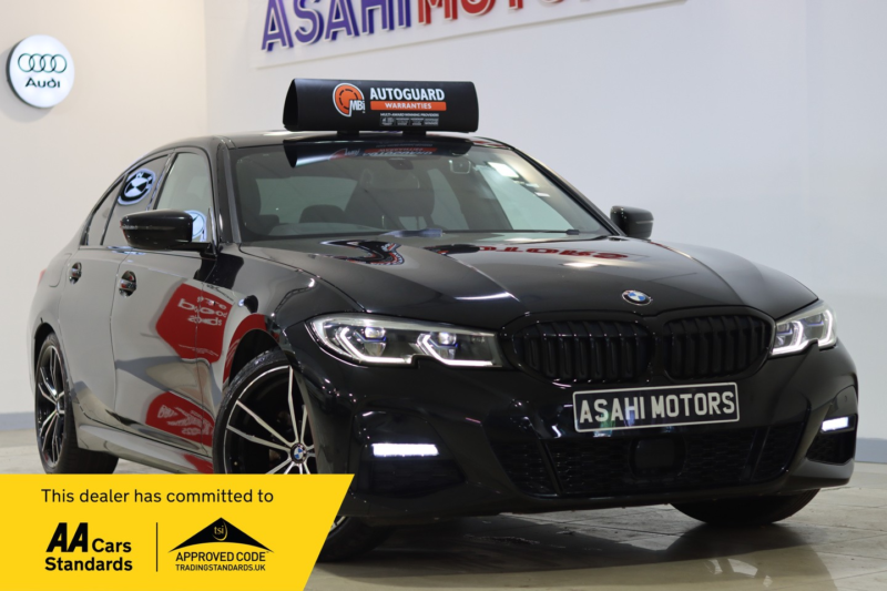 2019 BMW 3 Series 2.0 320i M Sport in Black — image 1