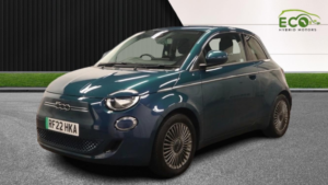 2022 Fiat 500e 42kwh 118hp Electric Icon in Green — image 4