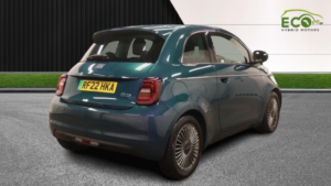 2022 Fiat 500e 42kwh 118hp Electric Icon in Green — image 6