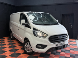 2022 Ford Transit Custom 2.0 300 Ecoblue Limited Panel Van 5dr Diesel Manual L1 H1 Euro 6 (s/s) (130 Ps) in White — image 2