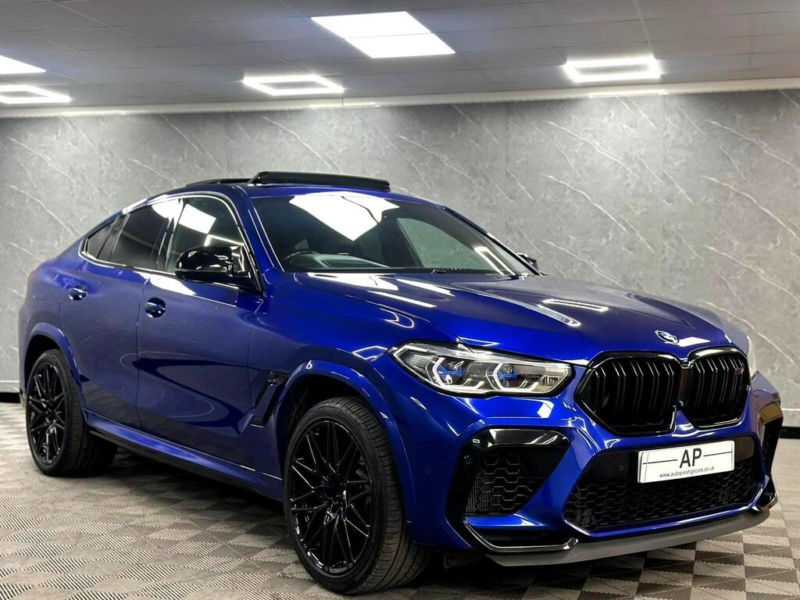2020 BMW X6 M 4.4i V8 Competition Auto Xdrive Euro 6 (s/s) 5dr in Blue — image 1