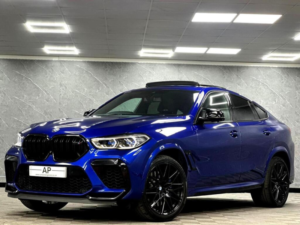 2020 BMW X6 M 4.4i V8 Competition Auto Xdrive Euro 6 (s/s) 5dr in Blue — image 4
