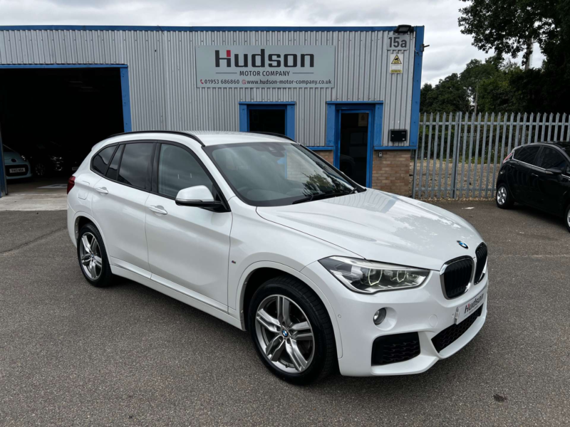 2017 BMW X1 2.0 X1 Xdrive 20d M Sport 4WD 5dr in White — image 1