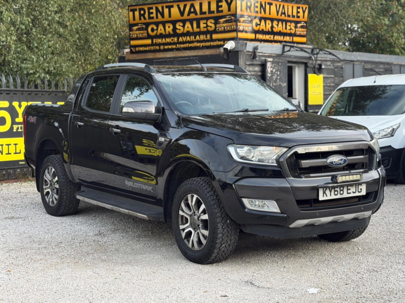 2018 Ford Ranger 3.2 Tdci Wildtrak Auto 4WD Euro 5 4dr in Black — image 1