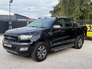 2018 Ford Ranger 3.2 Tdci Wildtrak Auto 4WD Euro 5 4dr in Black — image 3