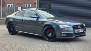2013 Audi A5 2.0 Tfsi Black Edition Quattro Euro 6 (s/s) 2dr in Grey — image 2