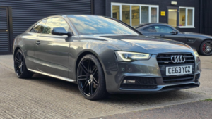 2013 Audi A5 2.0 Tfsi Black Edition Quattro Euro 6 (s/s) 2dr in Grey — image 4