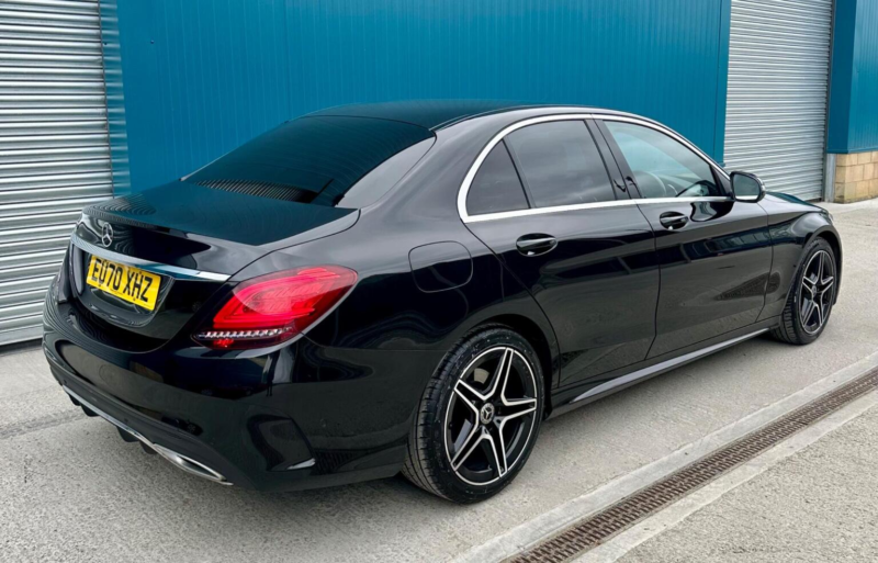 2020 Mercedes-Benz C Class 1.6 C200d Amg Line Edition (premium) G-Tronic+ Euro 6 (s/s) 4dr in Black — image 1