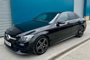 2020 Mercedes-Benz C Class 1.6 C200d Amg Line Edition (premium) G-Tronic+ Euro 6 (s/s) 4dr in Black — image 2