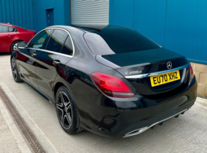 2020 Mercedes-Benz C Class 1.6 C200d Amg Line Edition (premium) G-Tronic+ Euro 6 (s/s) 4dr in Black — image 6