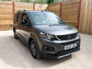 2022 Peugeot Rifter L2 Lwb 5 SEAT Petrol Auto Wheelchair Accessible Disabled Access Vehicle Wav in Grey — image 4