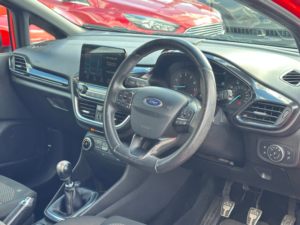 2018 Ford Fiesta 1.0t Ecoboost St-Line Hatchback 3dr Petrol Manual Euro 6 (s/s) (140 Ps) in Red — image 5