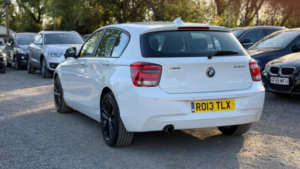 2013 BMW 1 Series 2.0 120d Urban Xdrive Euro 5 (s/s) 5dr in White — image 4