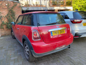 2011 MINI Hatch 1.6 One Euro 5 3dr in Red — image 2