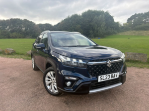2023 Suzuki S-Cross 1.4 Boosterjet Mhev Motion SUV 5dr Petrol Hybrid Manual Euro 6 (s/s) (129 Ps) in Blue — image 3