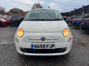 2009 Fiat 500 1.2 Pop Euro 5 (s/s) 3dr in White — image 4