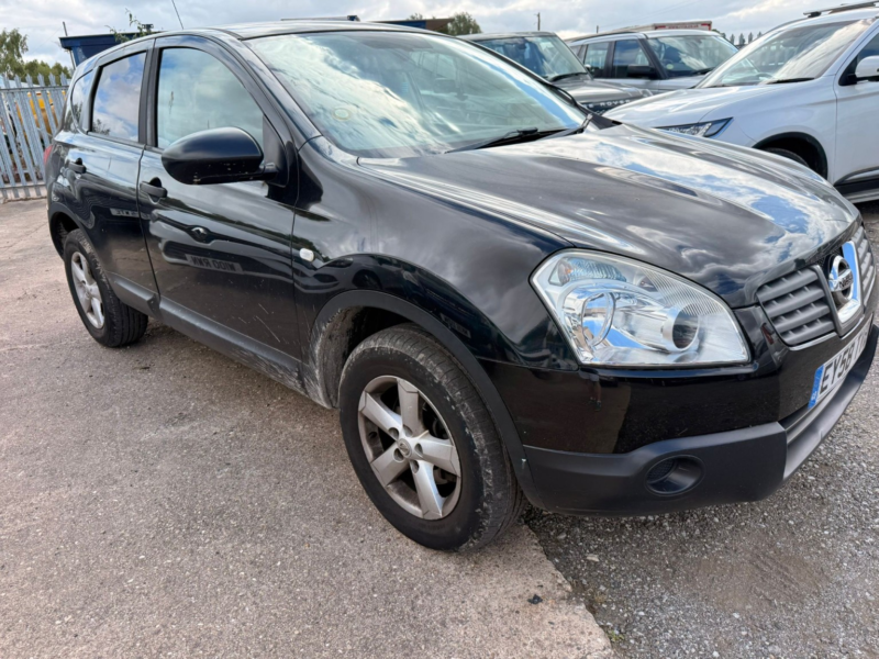 2008 Nissan Qashqai 1.6 Visia in Black — image 1