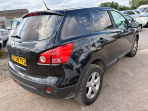 2008 Nissan Qashqai 1.6 Visia in Black — image 3