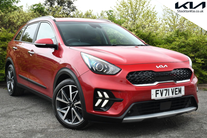 2021 Kia Niro 1.6 Gdi 3 SUV 5dr Petrol Hybrid Dct Euro 6 (s/s) (139 Bhp) in Red — image 1