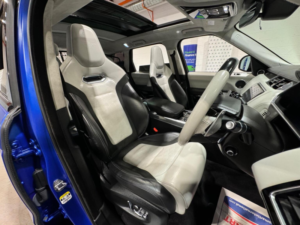 2018 Land Rover Range Rover Sport 5.0 P575 V8 Svr Auto 4WD Euro 6 (s/s) 5dr in Blue — image 3