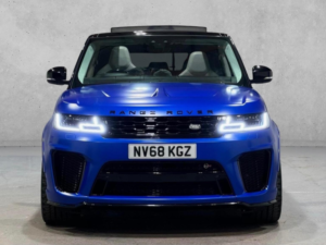 2018 Land Rover Range Rover Sport 5.0 P575 V8 Svr Auto 4WD Euro 6 (s/s) 5dr in Blue — image 5