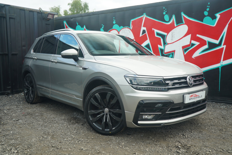 2017 Volkswagen Tiguan 2.0 Tdi R-Line SUV 5dr Diesel DSG 4motion Euro 6 (s/s) (150 Ps) in Silver — image 1