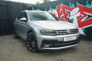 2017 Volkswagen Tiguan 2.0 Tdi R-Line SUV 5dr Diesel DSG 4motion Euro 6 (s/s) (150 Ps) in Silver — image 2