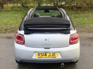 2014 Citroen Ds3 Cabrio 1.6 E-Hdi Airdream Dstyle Plus in Silver — image 6