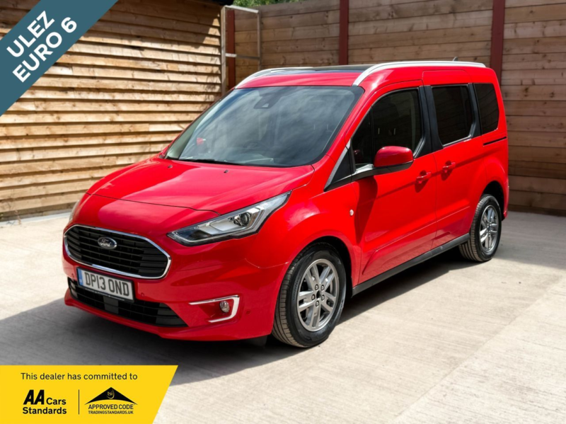 2022 Ford Tourneo Connect 4 SEAT Auto Wheelchair Accessible Disabled Access Vehicle Wav in Red — image 1