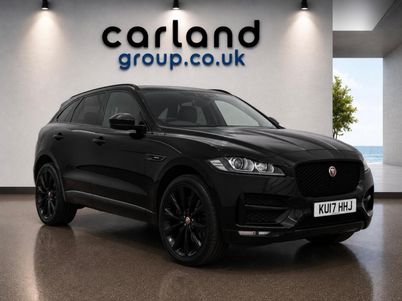 2017 Jaguar F-Pace 2.0 D240 R-Sport Auto AWD Euro 6 (s/s) 5dr in Black — image 1