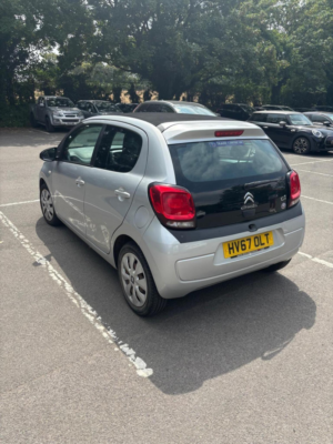 2017 Citroen C1 1.0 Vti Feel Airscape Euro 6 5dr (euro 6) in Grey — image 4