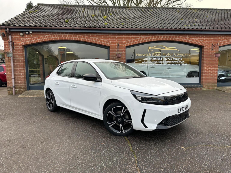 2024 Vauxhall Corsa 1.2 Gs Euro 6 5dr in White — image 1
